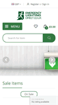 Mobile Screenshot of emergency-lighting-direct.co.uk